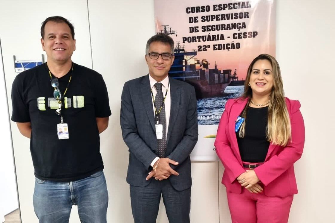 Diretora-executiva da ABEPH, Gilmara Temóteo e Presidente da Conportos, Marcelo João da Silva